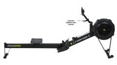 Black Concept2 RowErg Rower - PM5