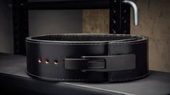 Rogue Black Leather 13mm - 4" Lever Belt