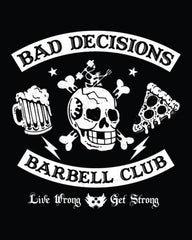 Bad Decisions Barbell Club Women's Tank