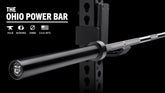Rogue 45LB Ohio Power Bar - Stainless / Black