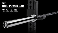 Rogue 20KG Ohio Power Bar - Black Zinc