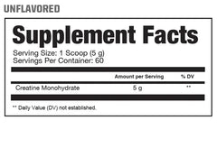 Undefined Nutrition Creatine Monohydrate