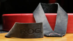 Rogue Oly Leather Lifting Straps