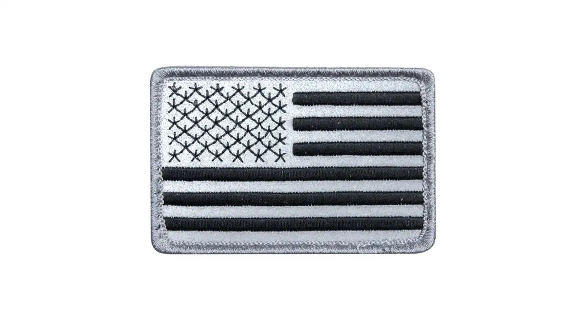 US Flag Reflective Patch