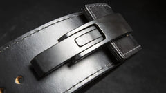 Rogue Black Leather 13mm - 4" Lever Belt