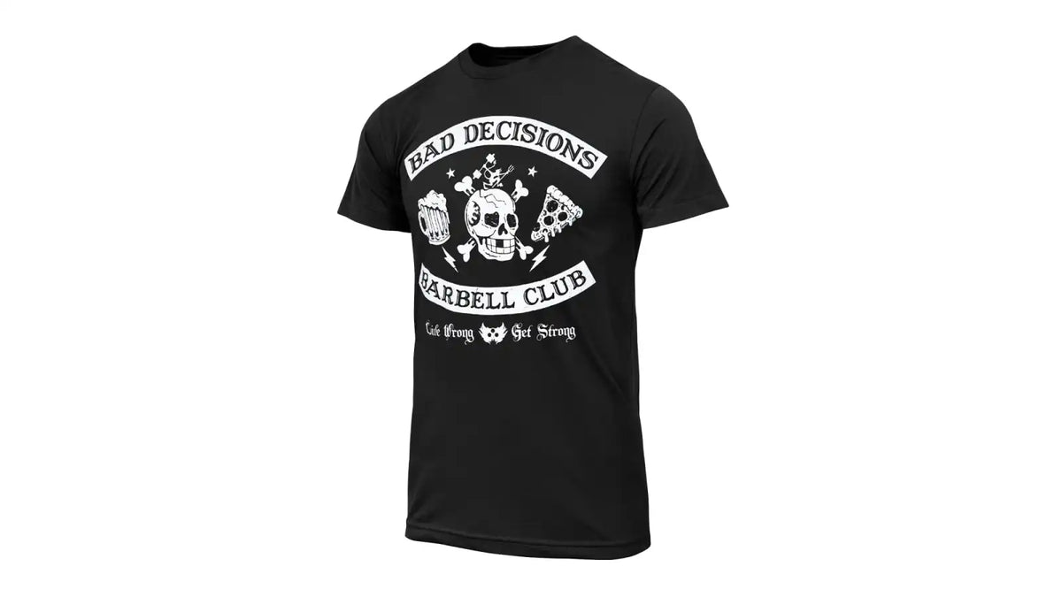 Bad Decisions Barbell Club T-Shirt