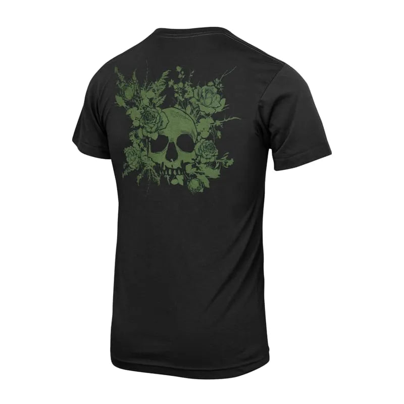 Mattie Rogers Skull n Roses T-Shirt