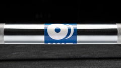 Rogue 28MM IWF Olympic Weightlifting Bar w/ Center Knurl - Bright Zinc