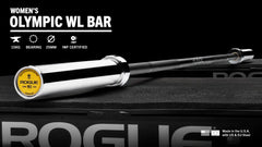 Rogue 25MM IWF Olympic Weightlifting Bar - Cerakote