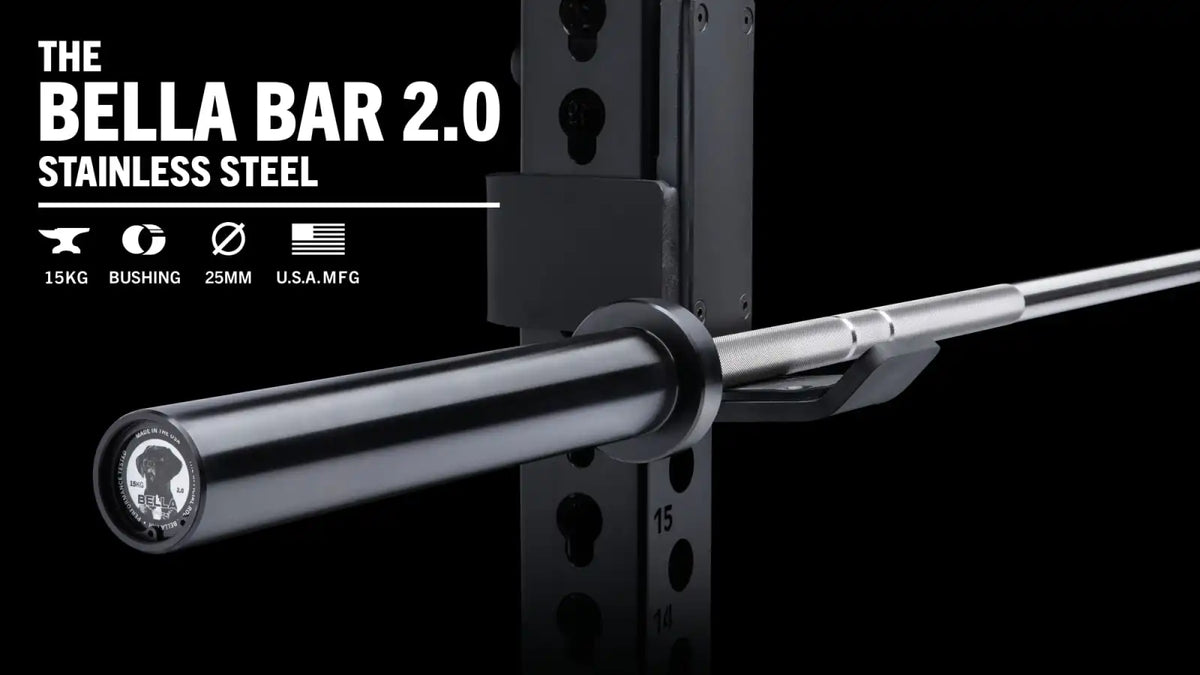 The Bella Bar 2.0 - Stainless Steel / Black