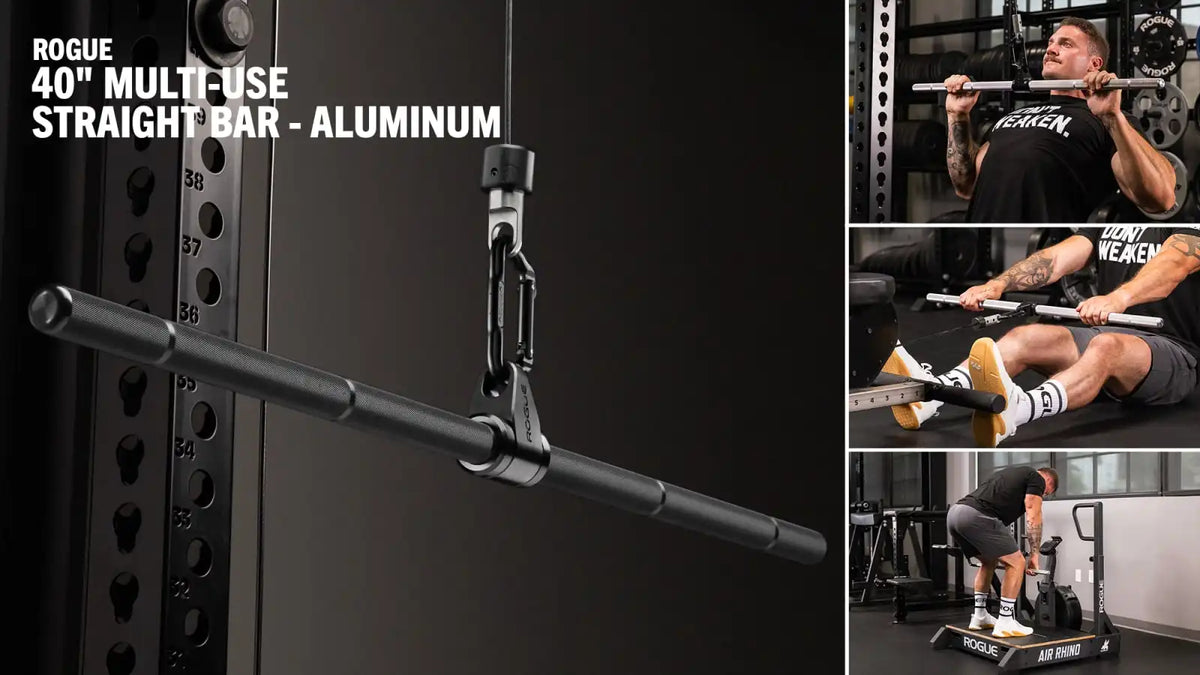 Rogue 40" Multi-Use Straight Bar - Aluminum